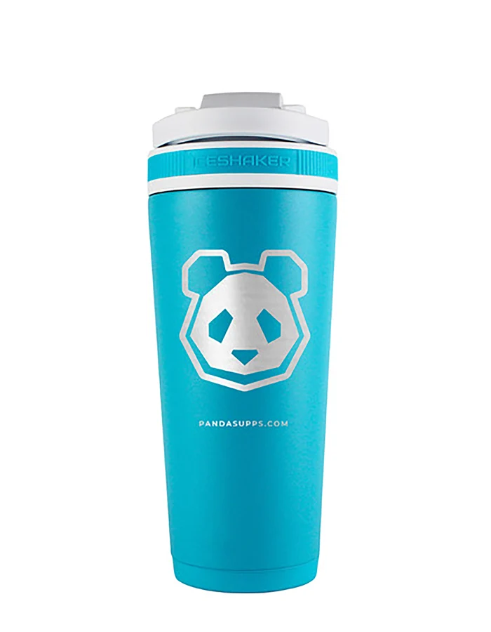 26 oz Stainless Steel Insulated Ice Shaker - Panda Logo - Image 10