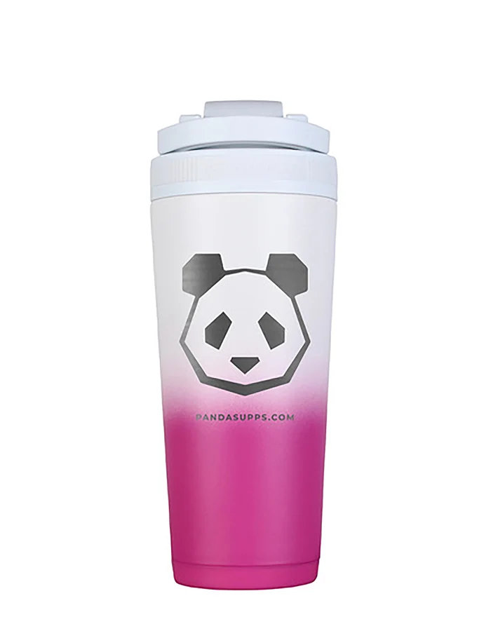 26 oz Stainless Steel Insulated Ice Shaker - Panda Logo - Image 11