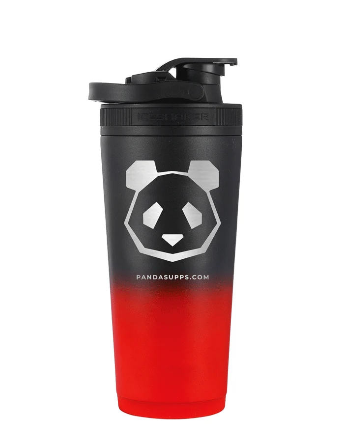 26 oz Stainless Steel Insulated Ice Shaker - Panda Logo - Image 14