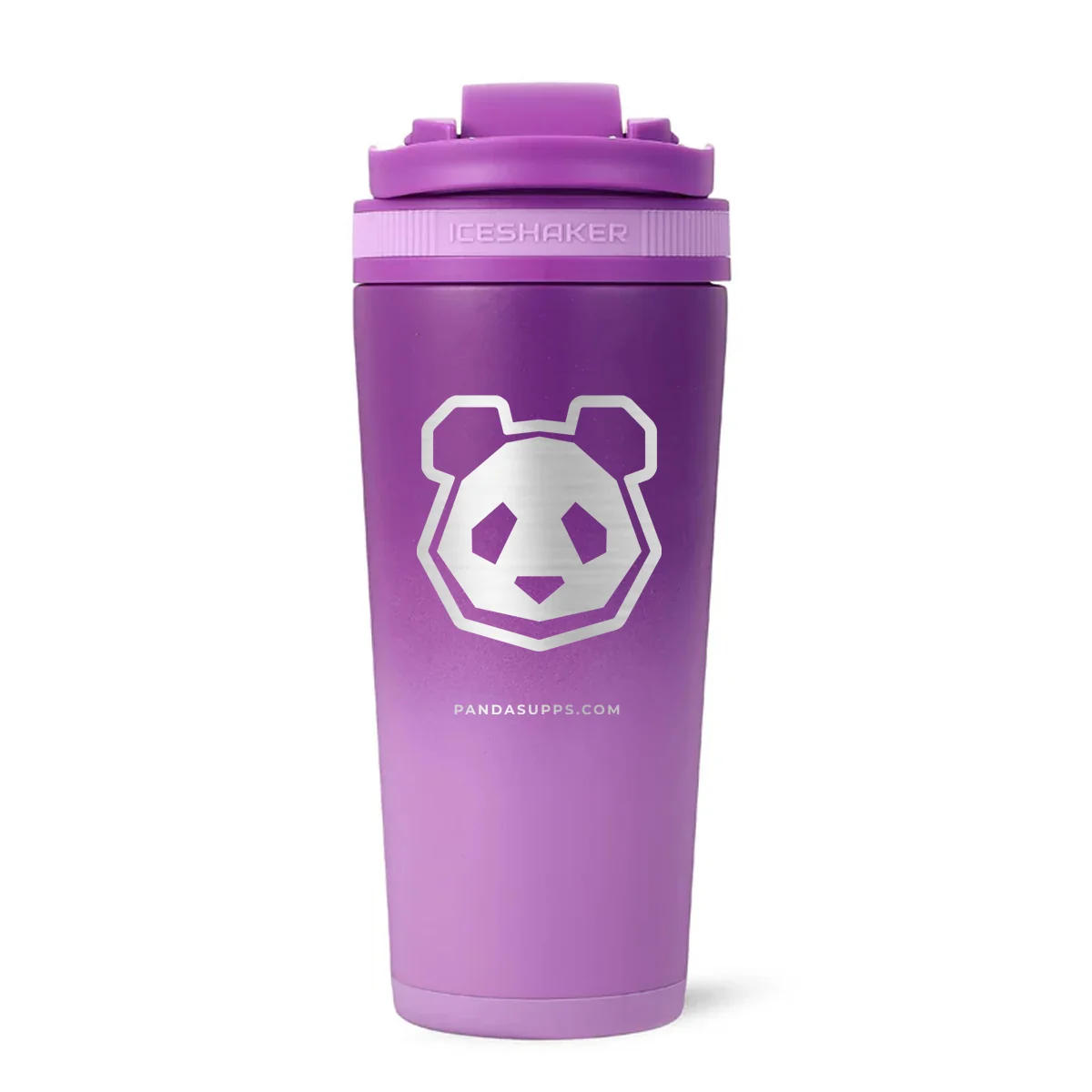 26 oz Stainless Steel Insulated Ice Shaker - Panda Logo - Image 19