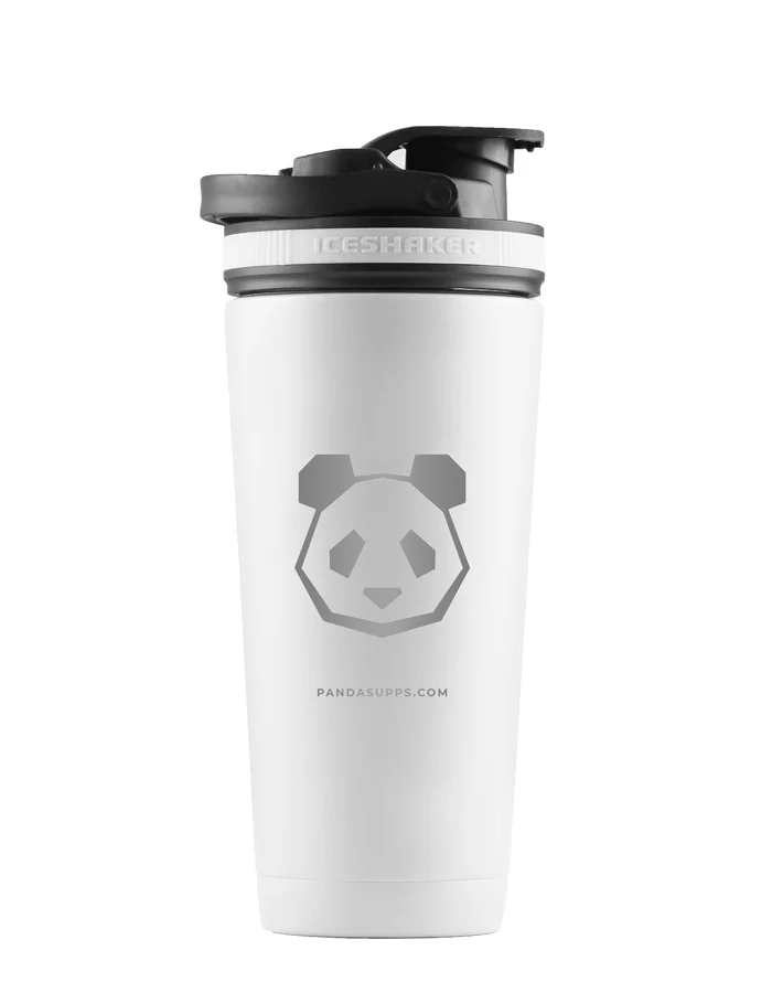26 oz Stainless Steel Insulated Ice Shaker - Panda Logo - Image 7