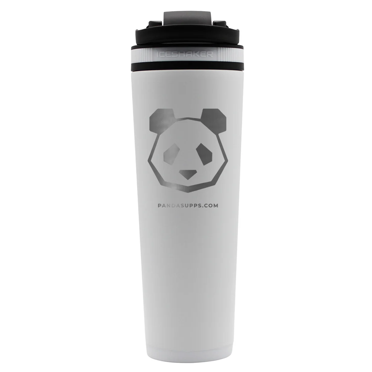 32 oz Stainless Steel Insulated Ice Shaker - Panda Logo - Image 3