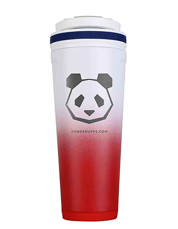 36oz Stainless Steel Insulated Ice Shaker - Panda Logo - Image 3