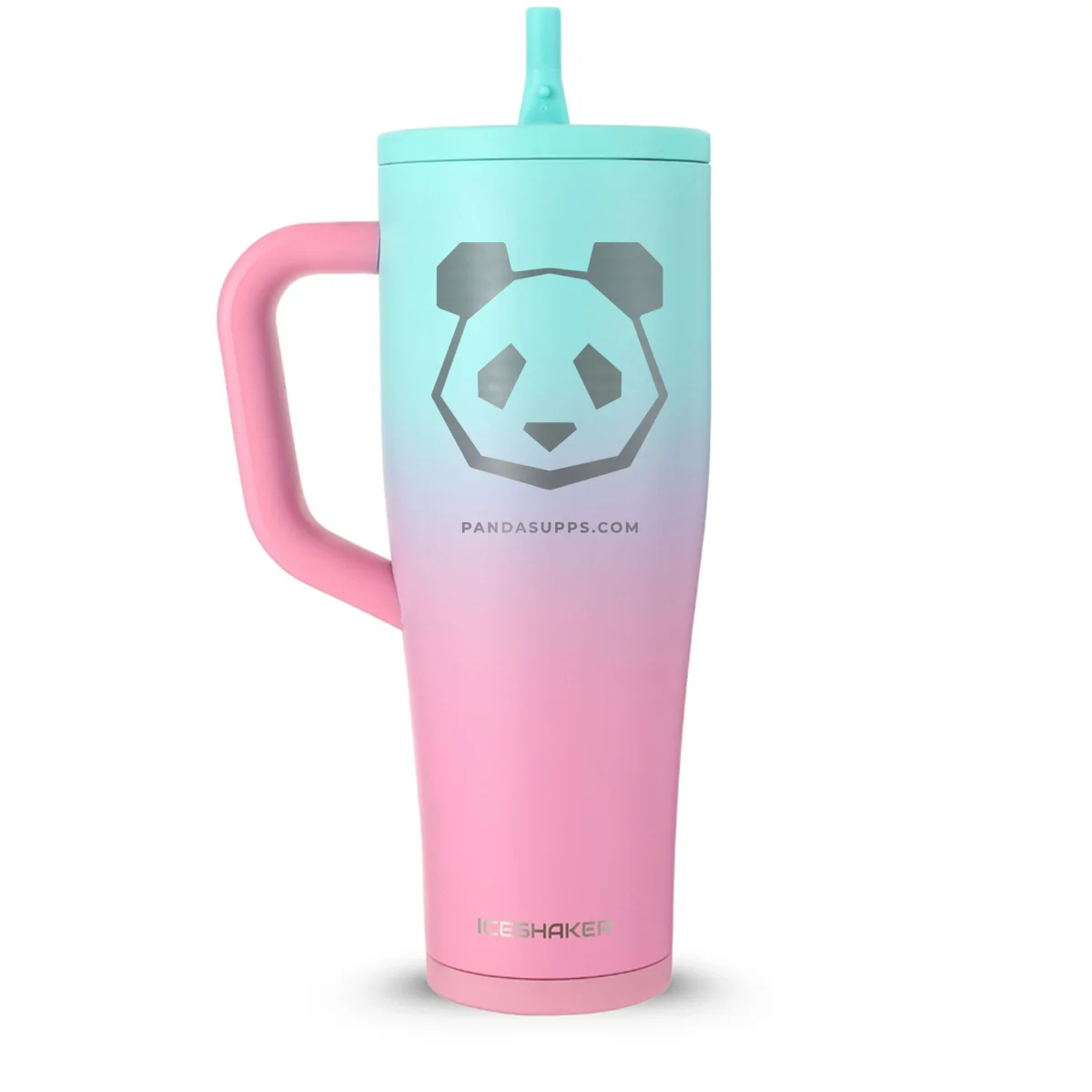40 oz Legend Series Stainless Steel Insulated Ice Shaker w/ Handle - Panda Logo - Image 10