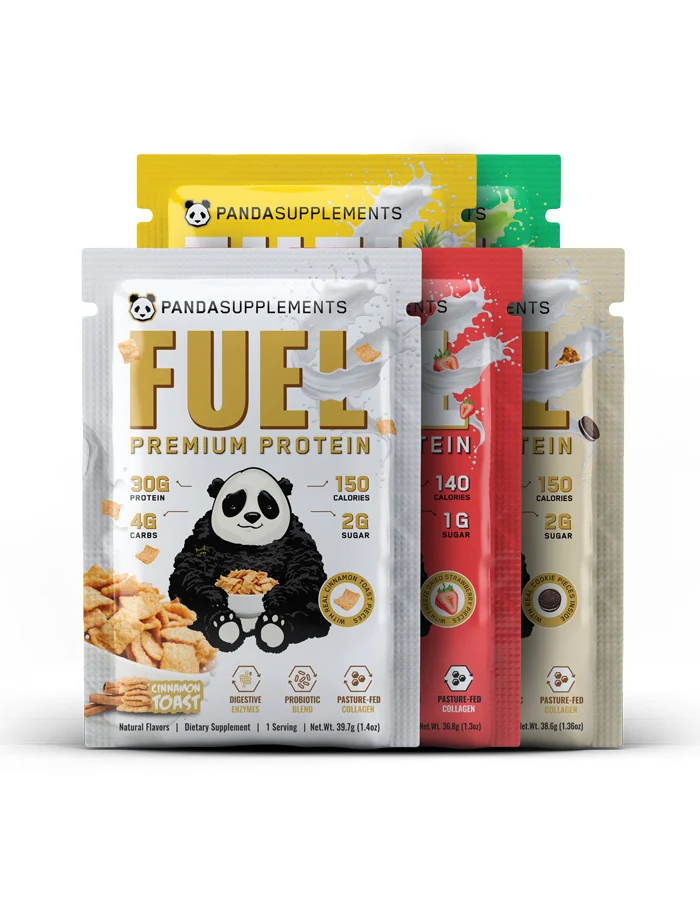 FUEL Premium Protein SAMPLE PACK (5 Samples) - All Flavors Sample Pack - Image 3