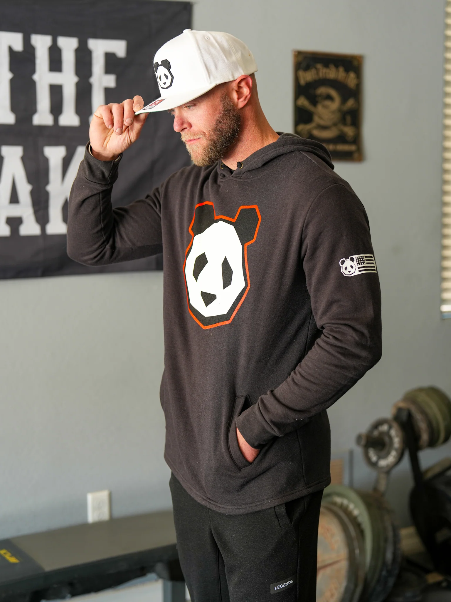 ALL NEW Unisex Hoodie (OG Panda Head Sweatshirt) - Image 4