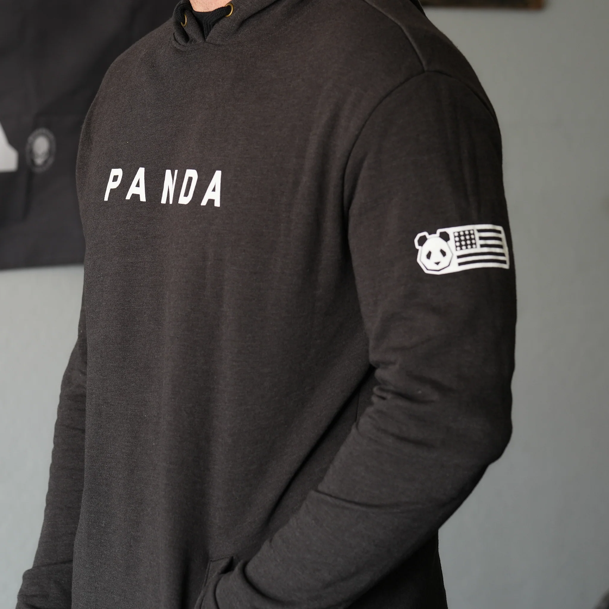ALL NEW Unisex Hoodie (PANDA Minimalist Sweatshirt) - Image 4
