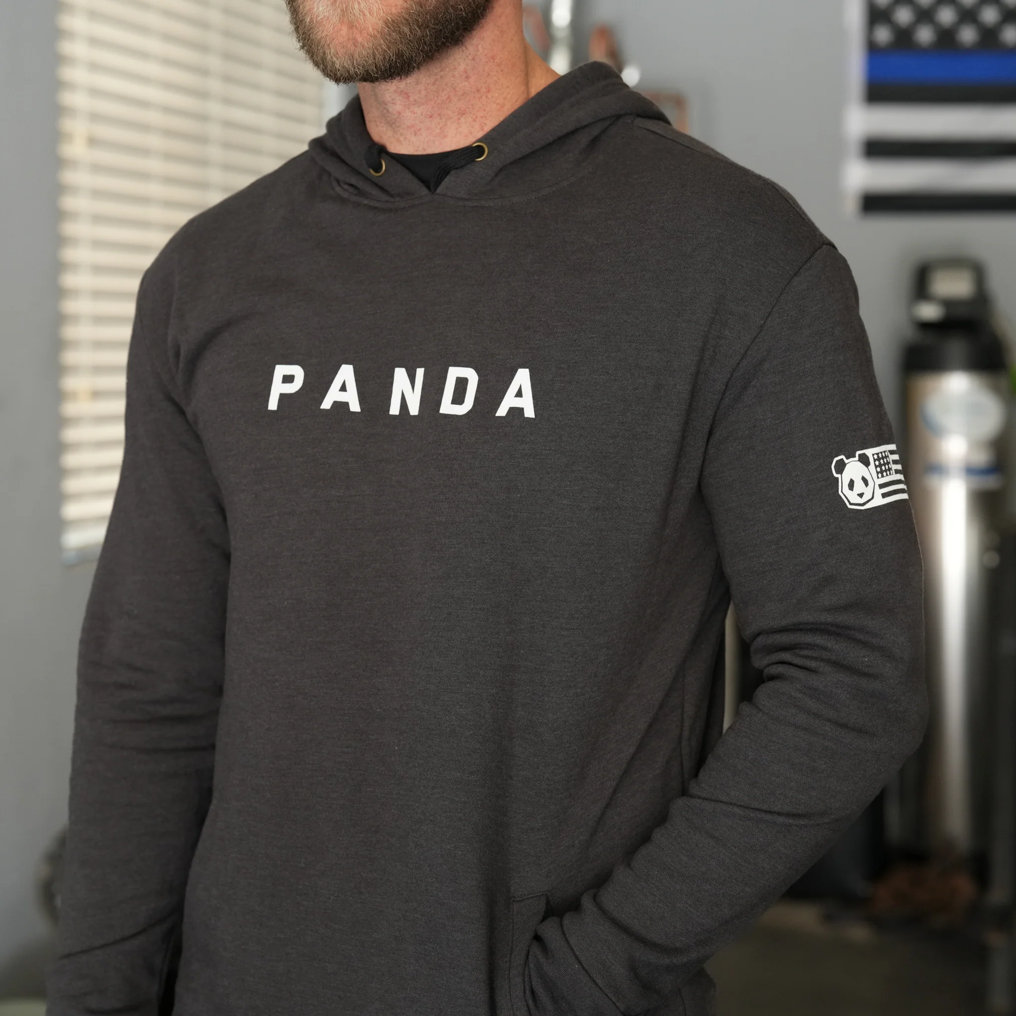 ALL NEW Unisex Hoodie (PANDA Minimalist Sweatshirt) - Image 7