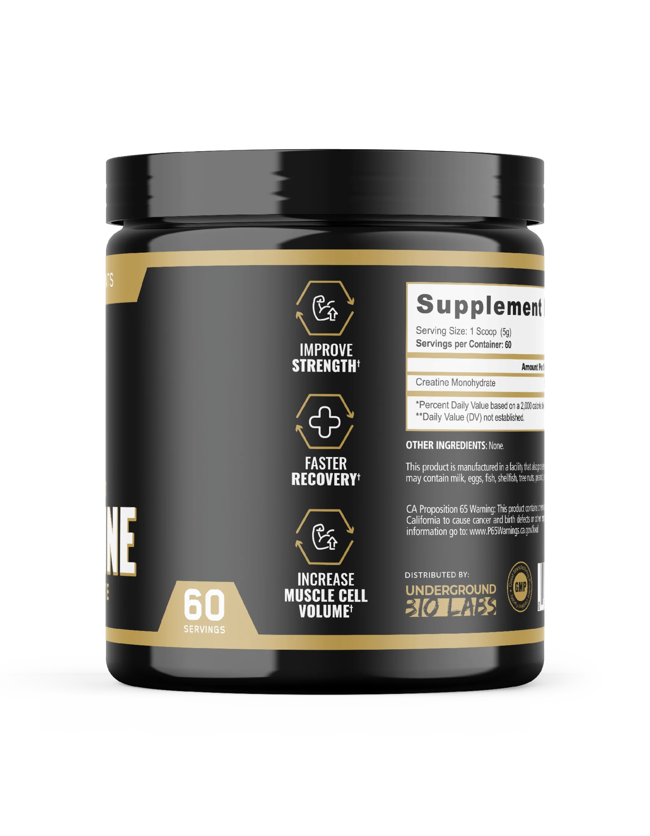 Creatine Monohydrate (300 G) 60 Serving - Image 3