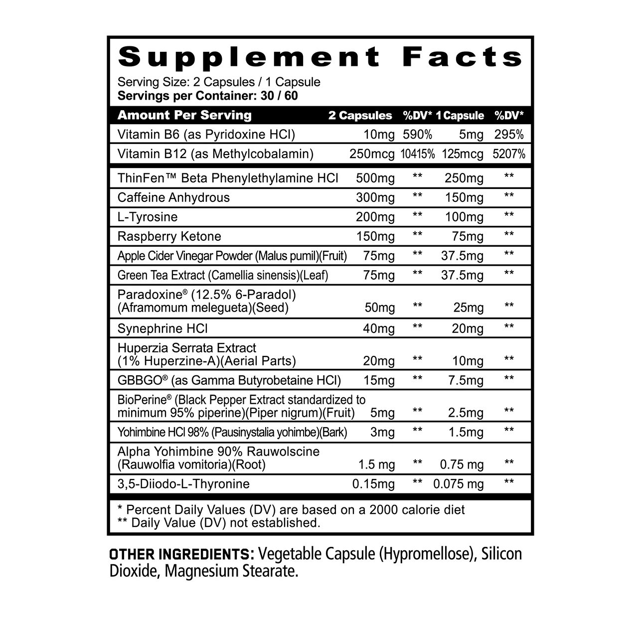 CUTS - Extreme Thermogenic Burner - Image 3