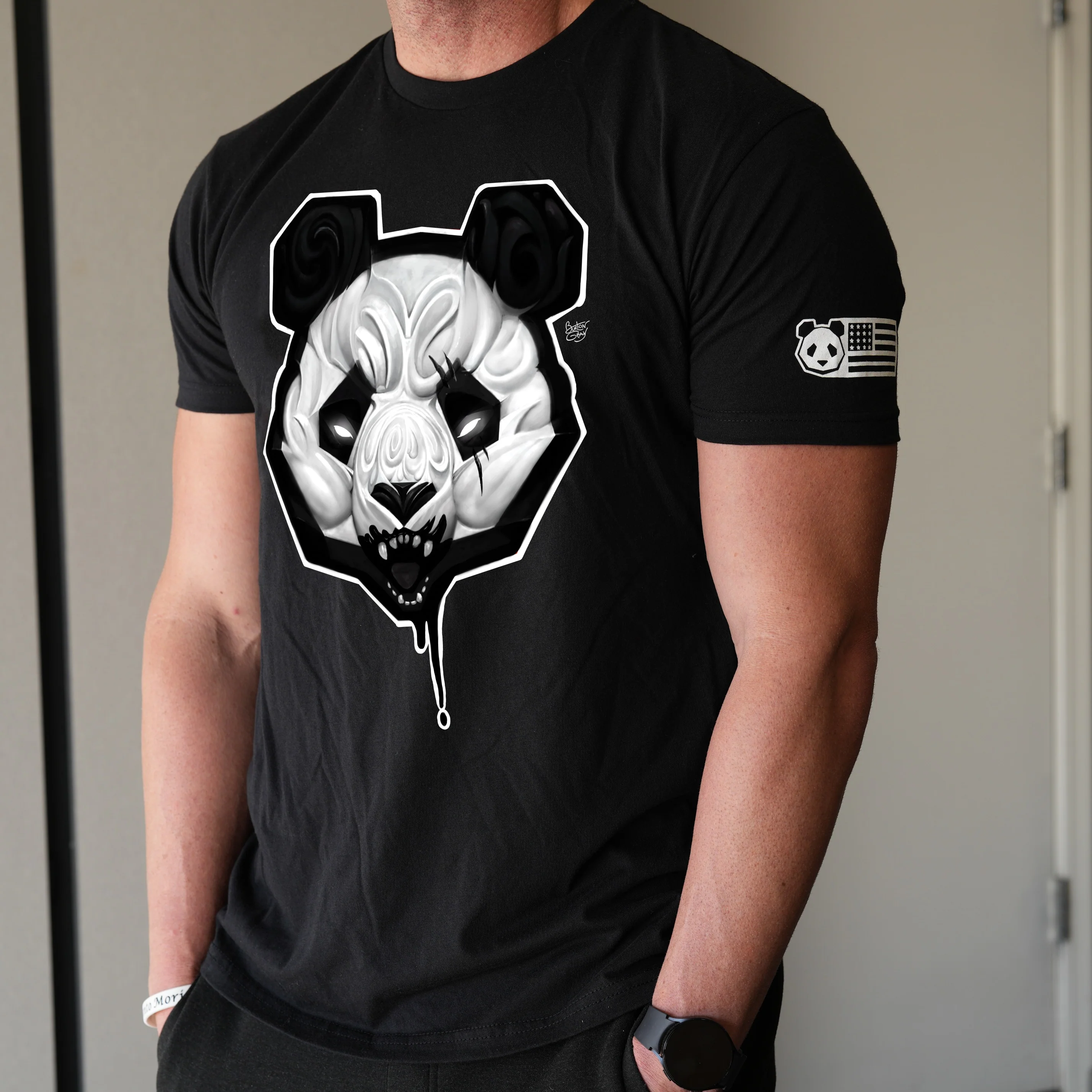 Limited Edition Scary Panda Head - Image 12