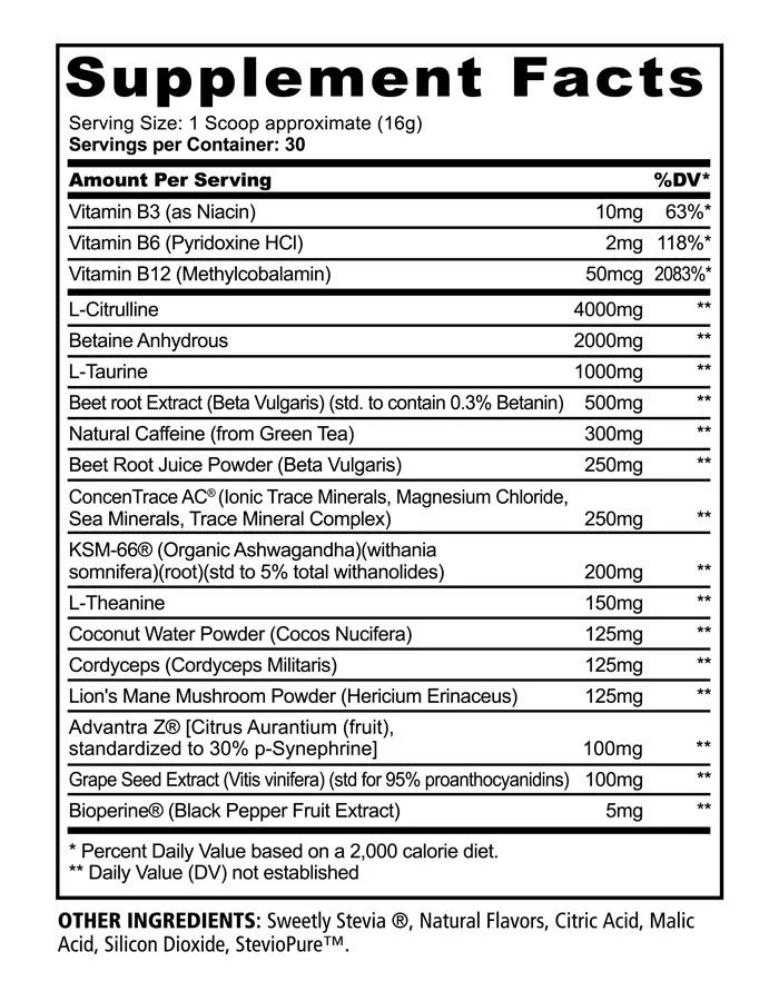 Natural PANDA Combo (Superfoods & Natural Panda PRE) - Image 7