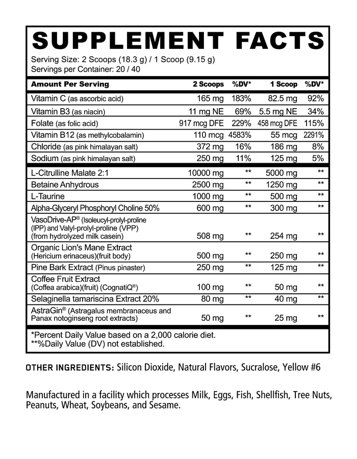 PUMP STIM FREE PRE-WORKOUT - Image 10