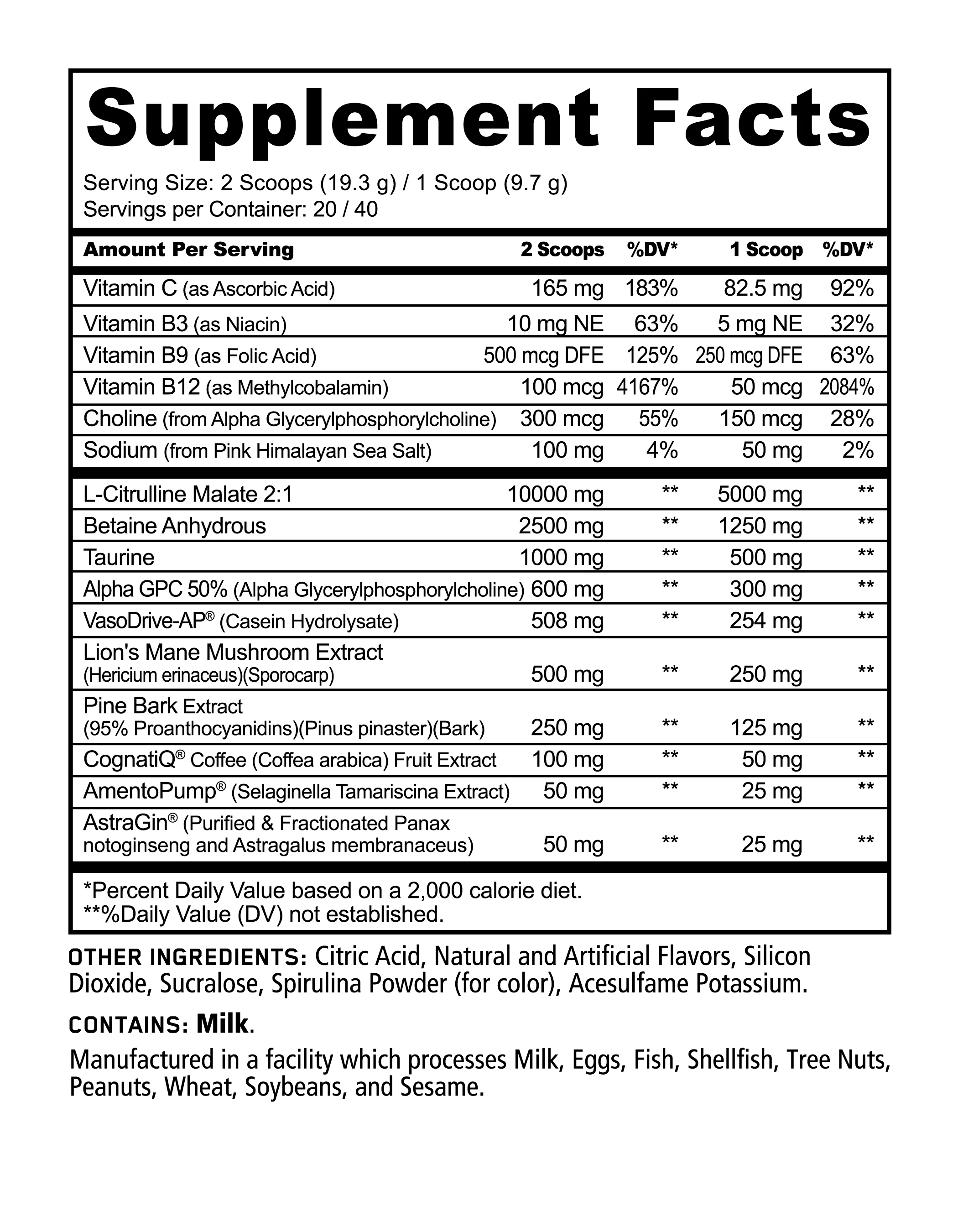 PUMP STIM FREE PRE-WORKOUT - Image 4