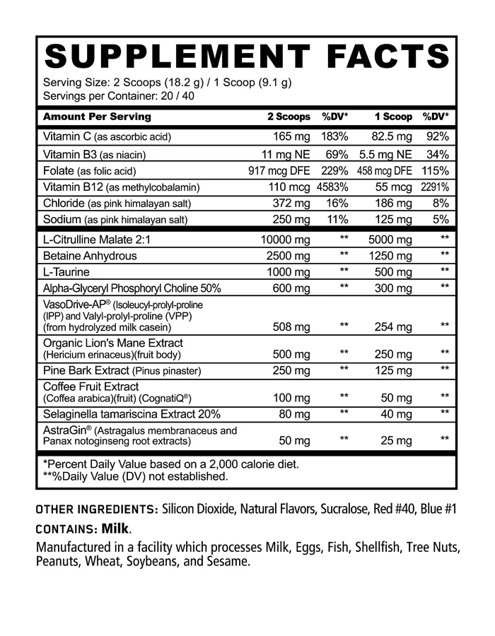 PUMP STIM FREE PRE-WORKOUT - Image 7