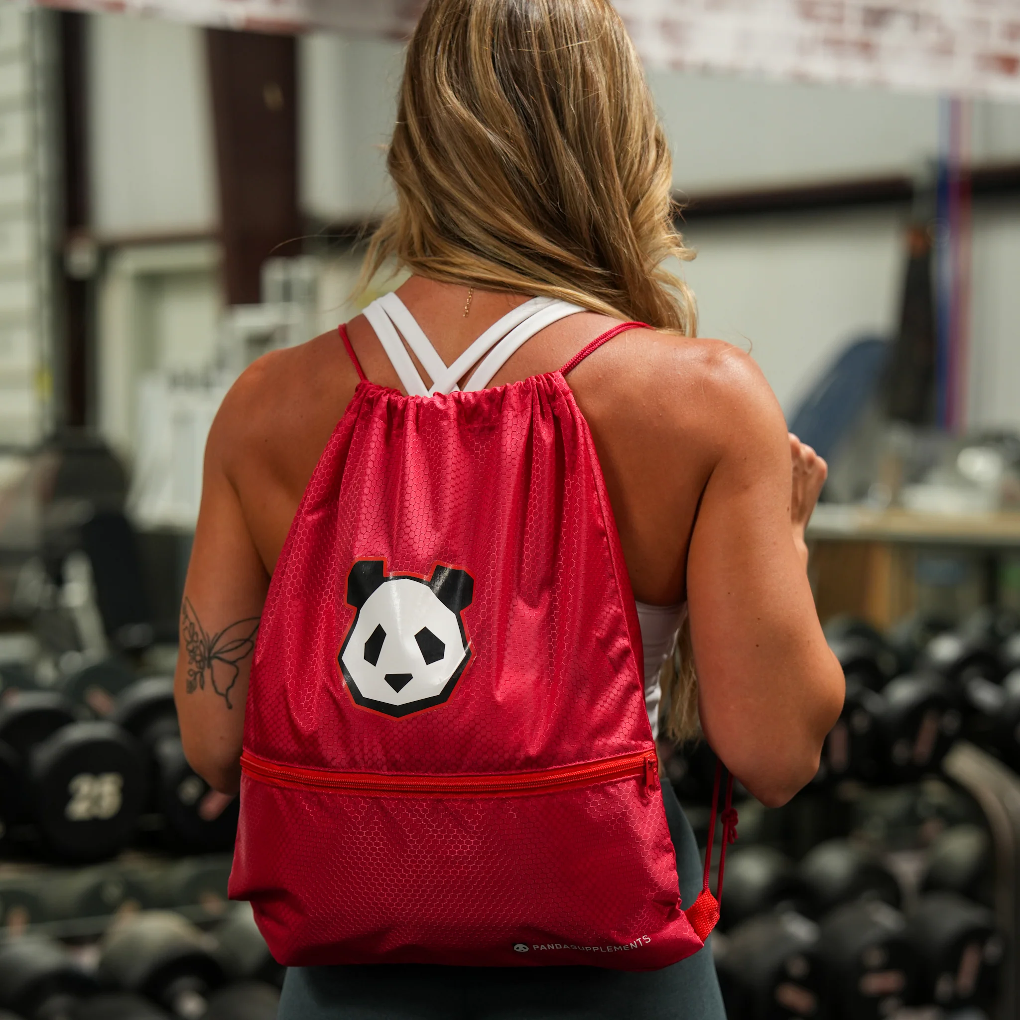 Panda Drawstring Bags - Image 3