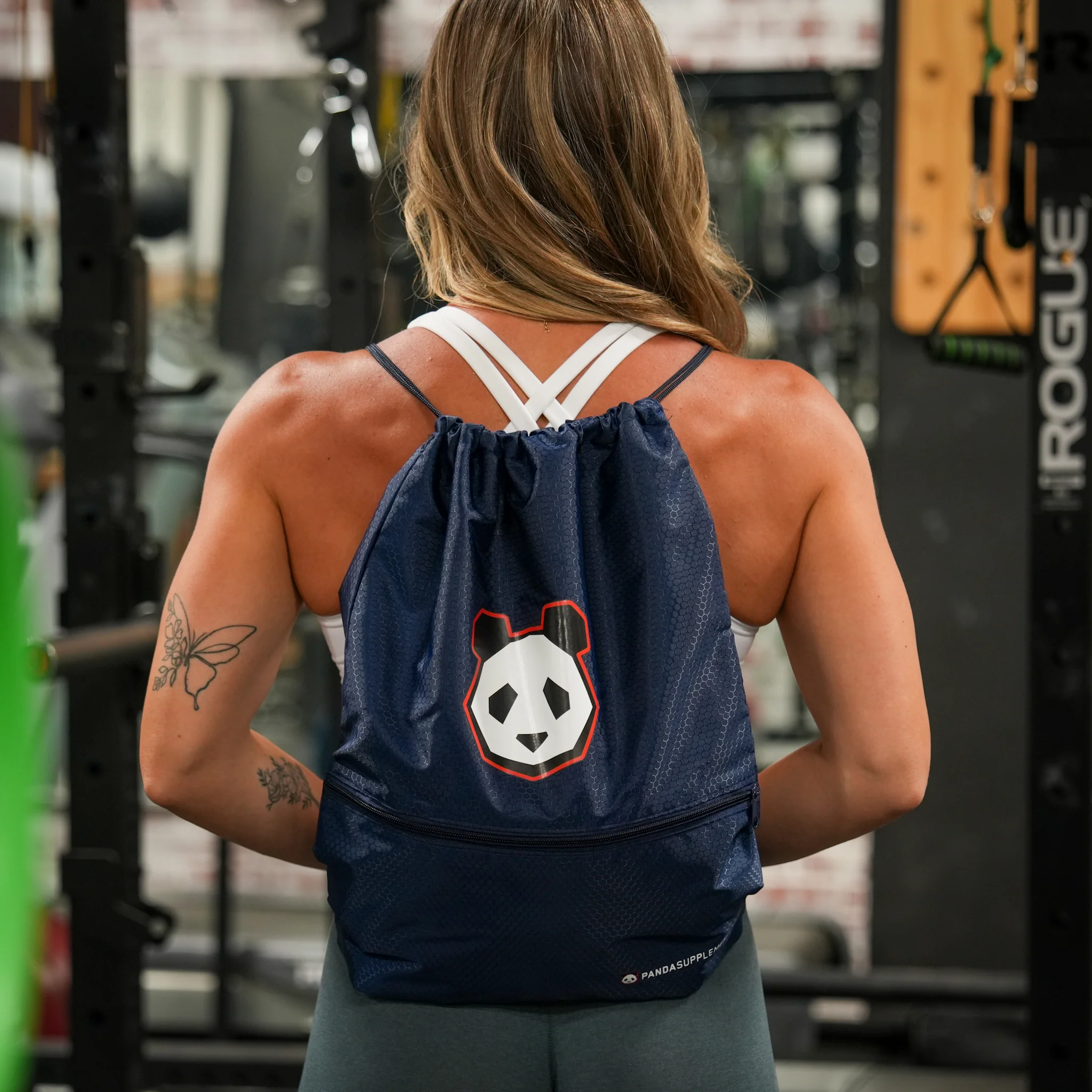 Panda Drawstring Bags - Image 5