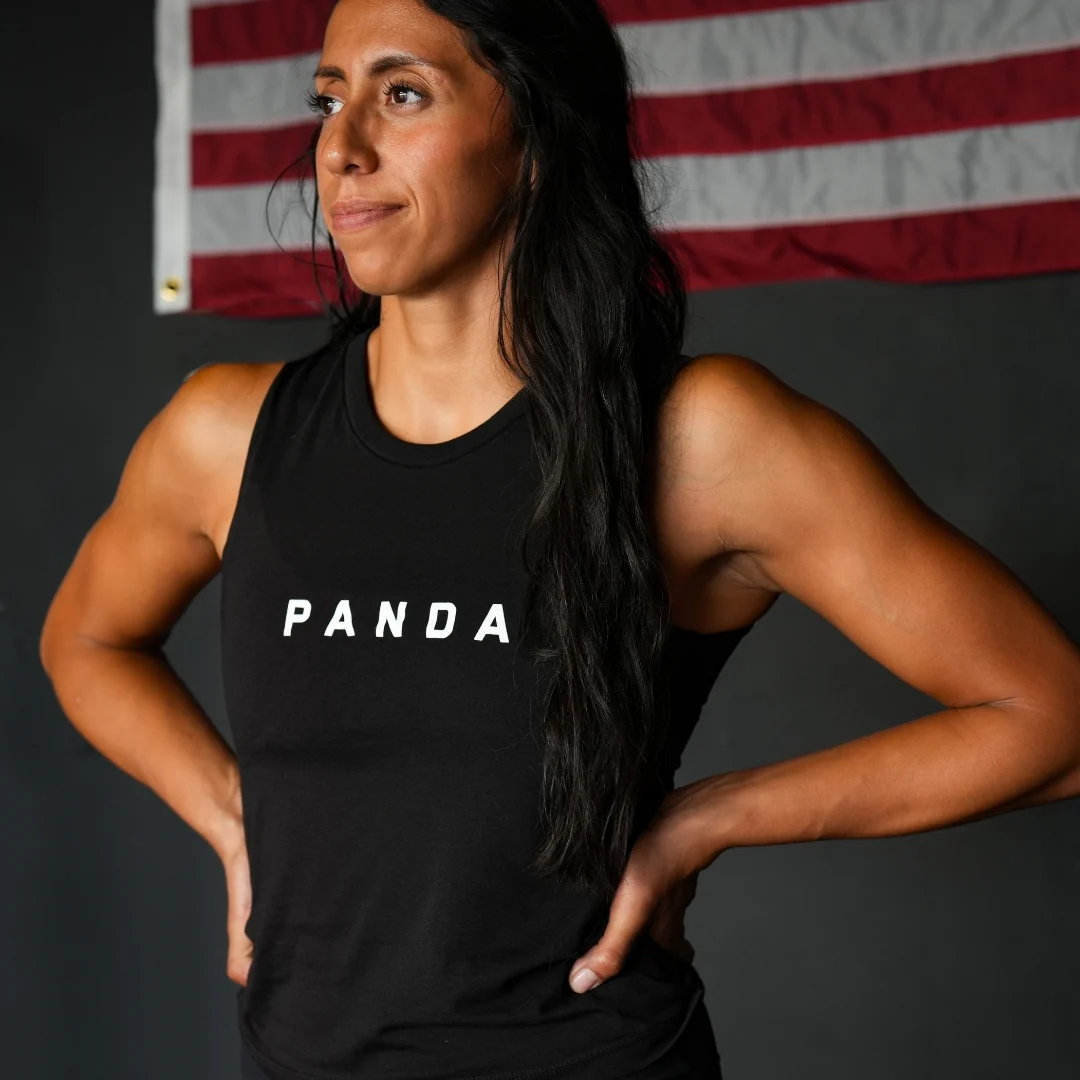 PANDA Minimal Women's Festival Muscle Tank - Image 3