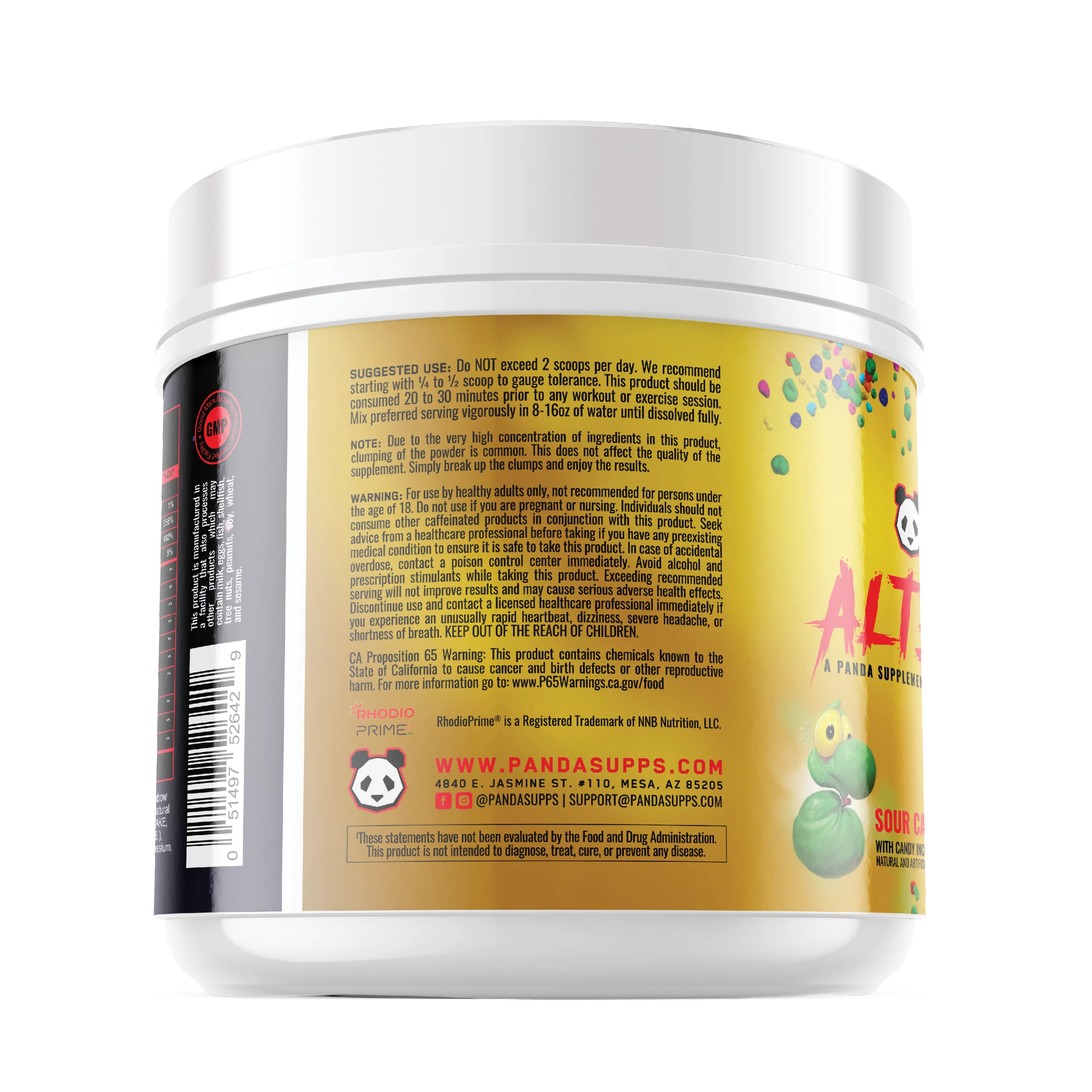 PANDA X HTLT - ALTER EGO Pre-Workout - Image 5