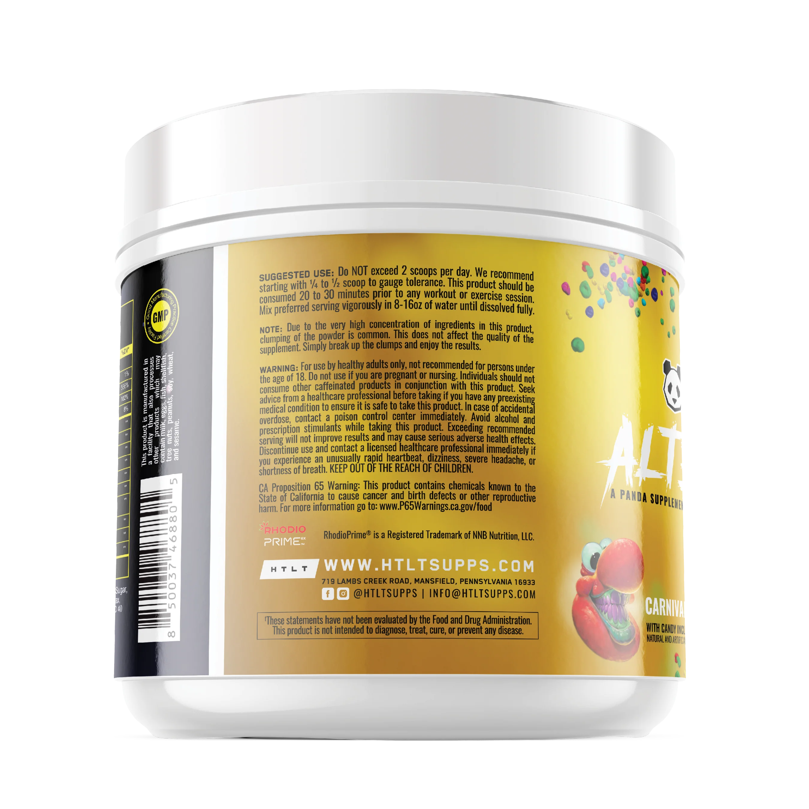 PANDA X HTLT - ALTER EGO Pre-Workout - Image 8