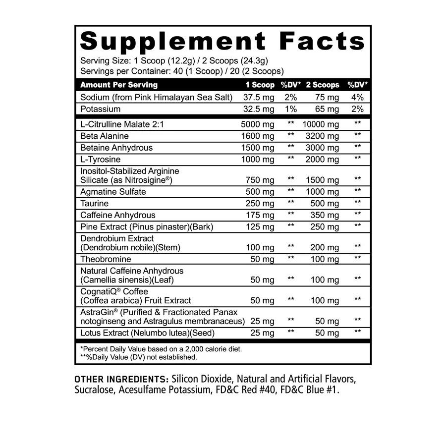 PANDAMIC - Special Edition Pre Workout (Grape Bubble Gum Flavor) - Image 4