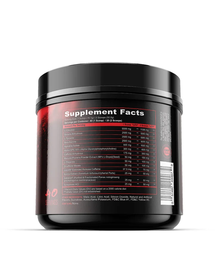 PANDAMUS Pre Workout Choose your Level (Level I,II,III) (Choose Flavor) - Image 12