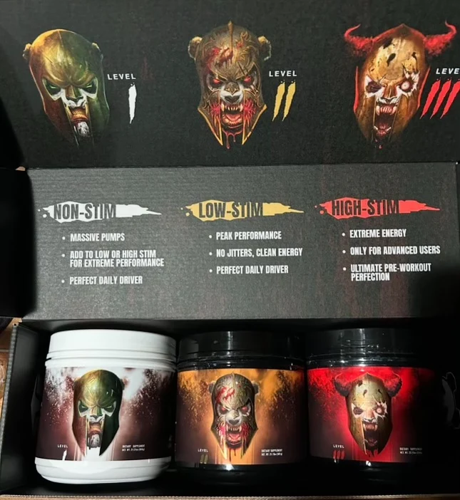 PANDAMUS Pre Workout Choose your Level (Level I,II,III) (Choose Flavor) - Image 14