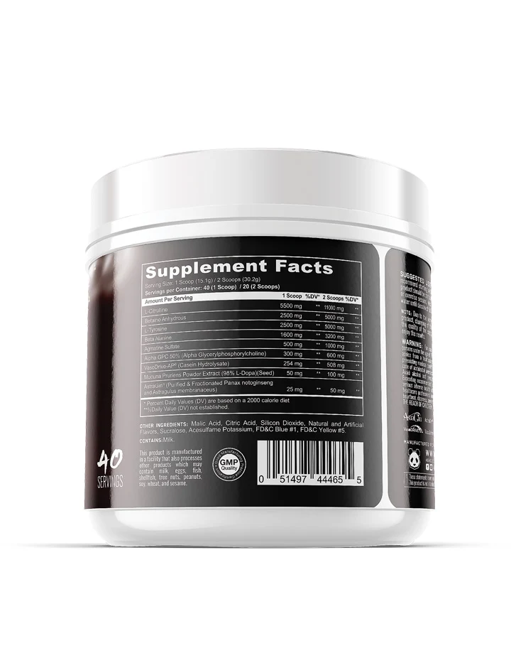 PANDAMUS Pre Workout Choose your Level (Level I,II,III) (Choose Flavor) - Image 4