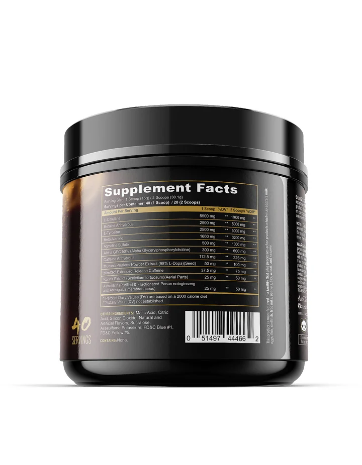 PANDAMUS Pre Workout Choose your Level (Level I,II,III) (Choose Flavor) - Image 8