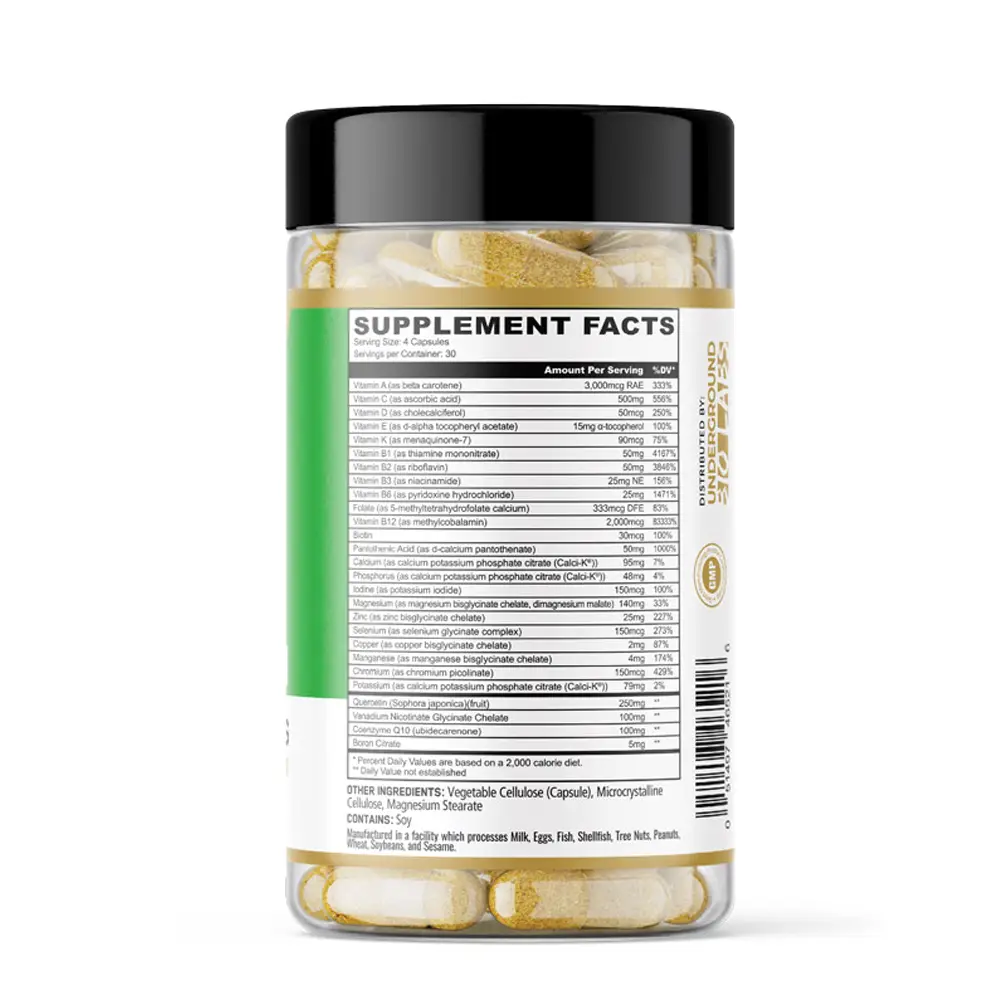 Multi Vitamin (Longevity & High Performance) - Image 3