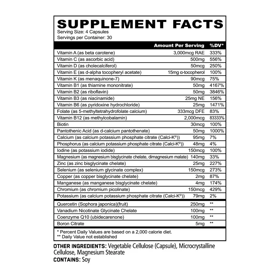 Multi Vitamin (Longevity & High Performance) - Image 4
