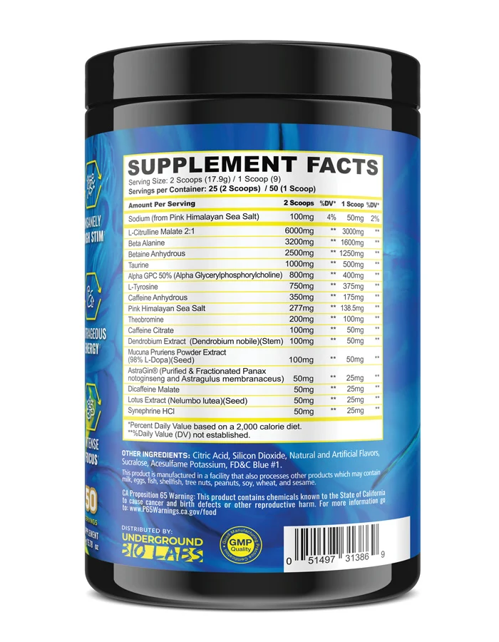 RAMPAGE - EXTREME PRE-WORKOUT - Image 6